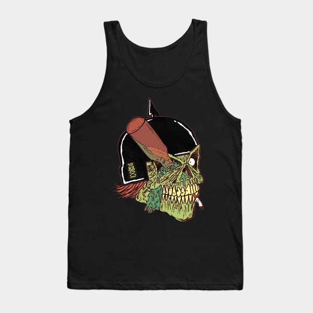 Rotten Soldier and The Atomic Beer Tank Top by mondopupo1983